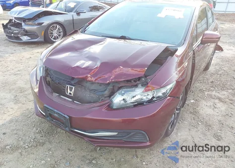 2014 Honda Civic Ex z USA, uszkodzony, nr VIN 19XFB2F88EE024400